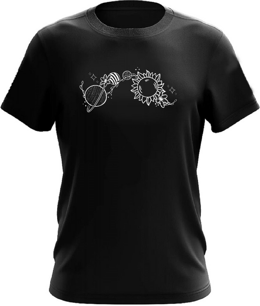 "Cosmic Bloom" Short Sleeve T-Shirt